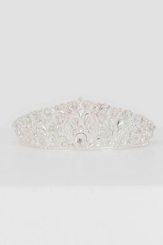 Coroncina per cerimonie con Strass per Matrimoni.