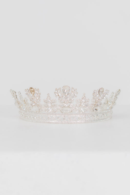 Coroncina per cerimonie con Strass per Matrimoni.